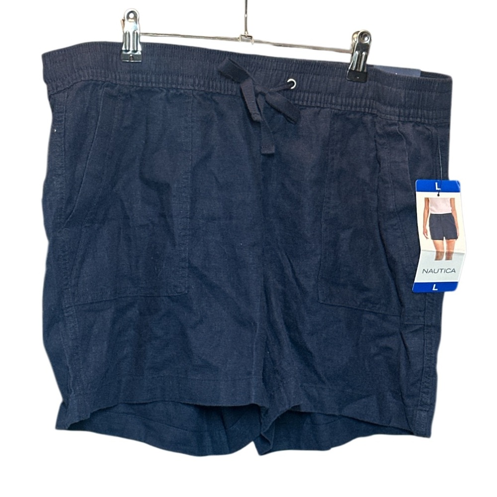 Nautica women’s Dark Blue Athletic Shorts